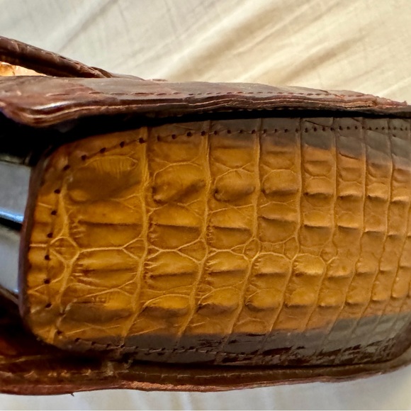 Rare 1960s genuine crocodile skin lady’s purse in mint condition! - Picture 7 of 8